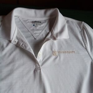Men's White Polo Zorrel Polo Shirt  New W/O TAGS